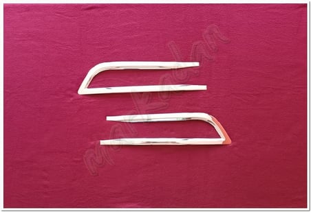 DB Chrome VW Passat B8 Sis Farı Çercevesi 2015-2019 2 Parça P.Çelik