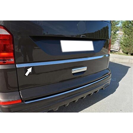 DB Chrome VW T6 Transporter Krom Bagaj Çıtası 2015 Sonrası Tek Kapı P.Çelik