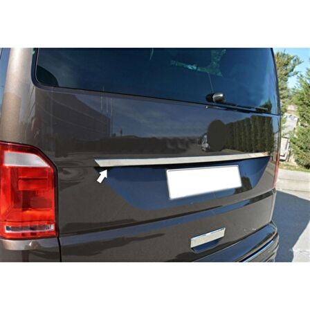 DB Chrome VW T6 Transporter Plaka Üstü Çıta 2015 Sonrası P.Çelik