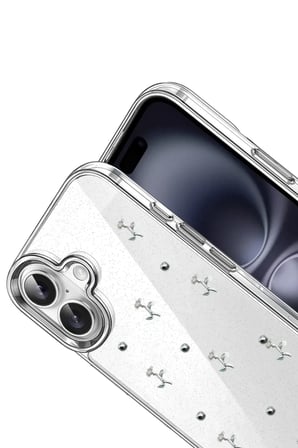 Apple iPhone 17 Fiyonk Desenli Kapak - Desen 4