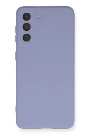 Samsung Galaxy S21 Kılıf Nano içi Kadife Silikon - Lila