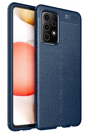 Samsung Galaxy A52 Kılıf Auto Focus Kapak - Lacivert