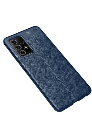 Samsung Galaxy A52 Kılıf Auto Focus Kapak - Lacivert