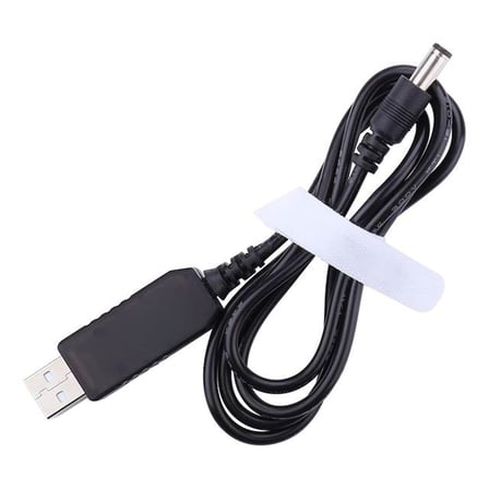 PM-21568 9V-5V USB To DC 5.5x2.5mm Çevirici Kablo