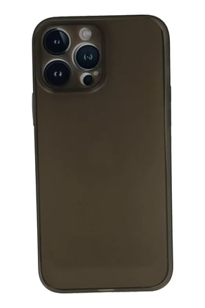 Apple iPhone 13 Pro Max Kılıf PP Ultra İnce Kapak - Gri