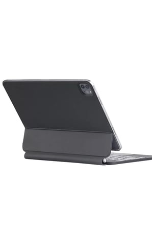 Apple iPad 2022 10.9 (10.nesil) Kılıf X8 Magic Manyetik Klavyeli Tablet Kılıfı - Siyah