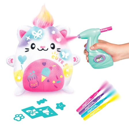 45574 Sun-cnl-hobi Set Aırbrush Peluş Kawaıı Kıtty