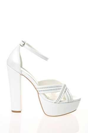 Kadın Sarı Gold Çapraz Bant Abiye Ayakkabı Kadın Topuklu Şık Gece Ayakkabısı Zarif Tasarım