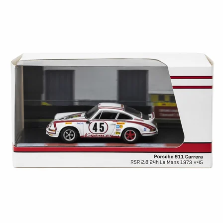 1/64 Model Araç 911 Carrera RSR 2.8 24h Le Mans 1973 #45 Winner