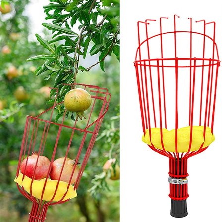 SN-28776 Pratik Sepet Tip Meyve Toplama Aleti (Uzatma Sopası Dahil Değildir)