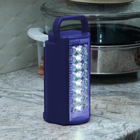 PM-21980 24 Ledli Şarjlı Işıldak (6V4A Akülü - Powerbank Özellikli)