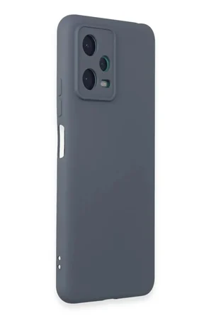 Xiaomi Uyumlu Redmi Note 12 5G Kılıf Nano içi Kadife Silikon - Gri