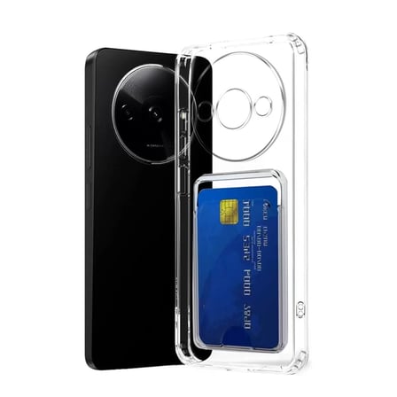 Xiaomi Uyumlu Redmi A3 4G Kılıf Kart Şeffaf Silikon - Şeffaf