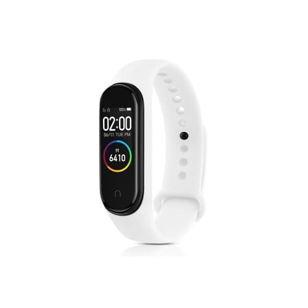 Xiaomi Uyumlu Mi Band 6 Klasik Kordon - Beyaz