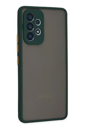Samsung Galaxy A73 5G Kılıf Montreal Silikon Kapak - Yeşil
