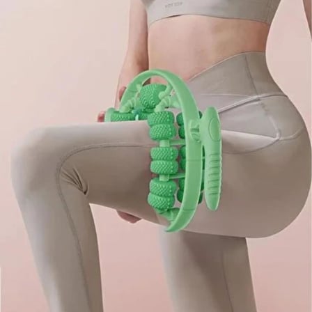 13 Tekerlekli Circular Lenfatik Masaj Roller – Selülit Giderici, Cilt Sıkılaştırıcı, Bacak Kol Sırt Masaj Aleti