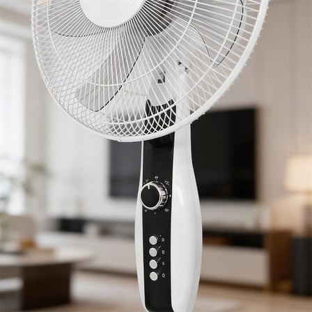 Everest FAN11 Cool Air 16’’ 50 Watt 5 Pervaneli 3 Kademe 1200RPM Zaman Ayarlı Vantilatör - Beyaz