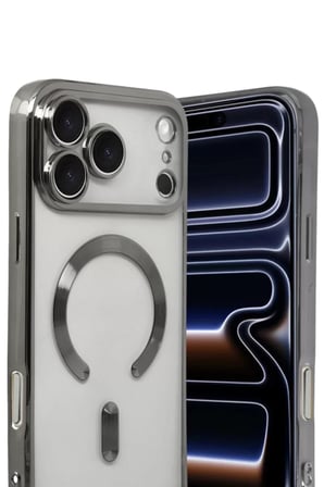 Apple iPhone 17 Pro Max Kross Magneticsafe Kapak - Titan Gri