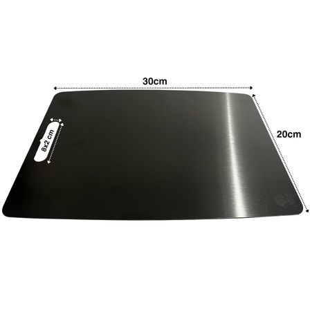 Paslanmaz Çelik Kesme Tahtası 20X30 cm Mutfak Sebze Et Kesme Tahtası Doğrama Tahtası Mutfak Aksesuarları