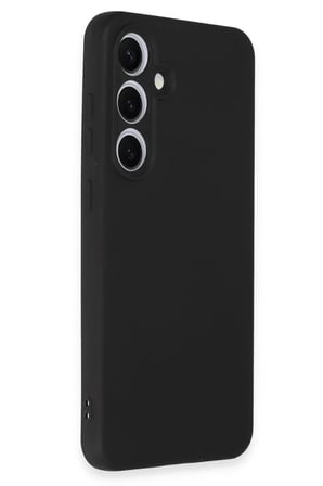 Samsung Galaxy S24 FE Kılıf Nano içi Kadife Silikon - Siyah