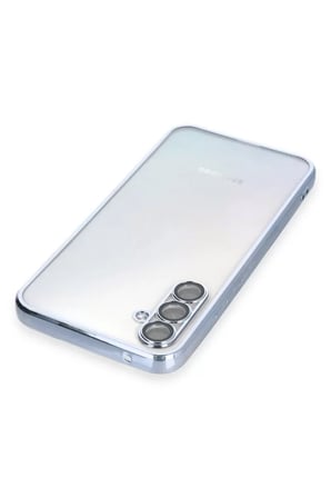Samsung Galaxy A34 5G Kılıf Razer Lensli Silikon - Açık Mavi