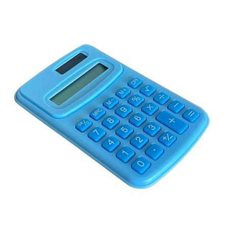 PM-25420 Mavi Mini Hesap Makinesi
