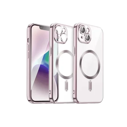 Apple iPhone 13 Kılıf Kross Magneticsafe Kapak - Rose