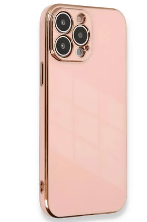 Apple iPhone 15 Pro Kılıf Volet Silikon - Pembe