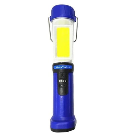 Hk 802 Sarjli 30 Beyaz + 20 Mavi Kirmizi Smd Led / 55 Cob Ledli 5 Modlu Calisma Lambasi
