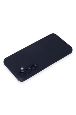 Samsung Galaxy S24 Kılıf Nano içi Kadife Silikon - Lacivert