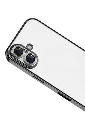 Apple iPhone 17 Razer Lensli Silikon - Siyah
