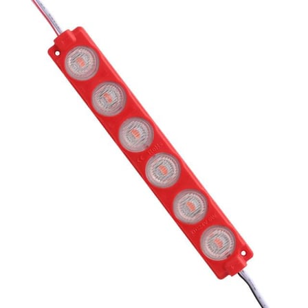 24 Volt 1.3 Watt Kırmızı 3030 Cob Modül Led