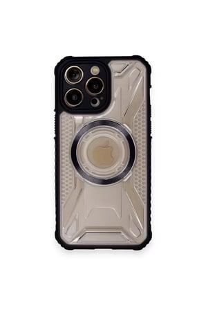 Apple iPhone 12 Pro Max Kılıf Prag Magneticsafe Kapak - Siyah