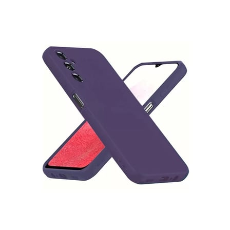 Samsung Galaxy A34 5G Kılıf First Silikon - Mor