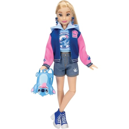 JKILY23946 Disney ily 4ever Stitch Kolej Temalı Bebek Kıyafet ve Aksesuarları