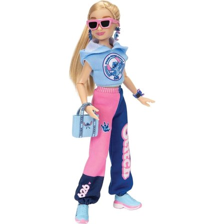 JKILY23946 Disney ily 4ever Stitch Kolej Temalı Bebek Kıyafet ve Aksesuarları