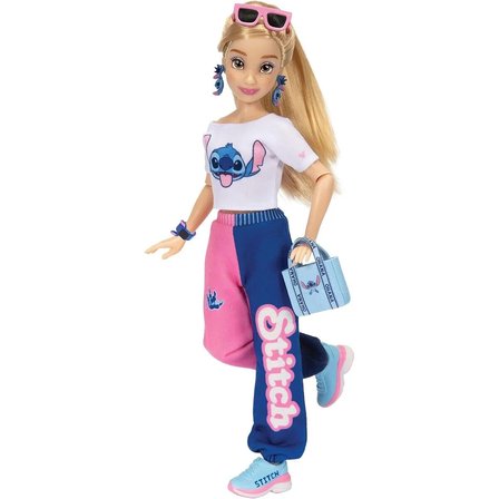 JKILY23946 Disney ily 4ever Stitch Kolej Temalı Bebek Kıyafet ve Aksesuarları