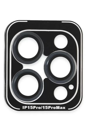 Joko Apple Uyumlu iPhone 15 Pro Max PVD Metal Kamera Lens - Lacivert