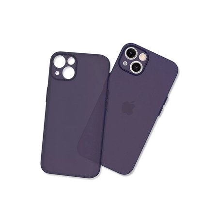 Apple iPhone 14 Plus Kılıf Puma Silikon - Koyu Mor