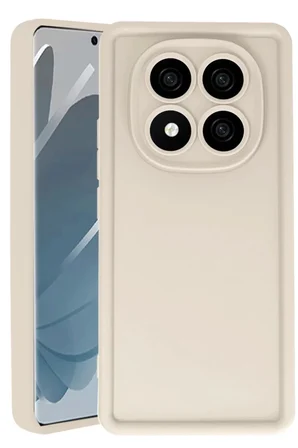 Xiaomi Redmi Note 14 Pro 4G Kılıf Viera Silikon - Krem