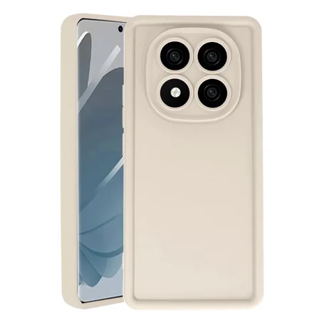 Xiaomi Redmi Note 14 Pro 4G Kılıf Viera Silikon - Krem