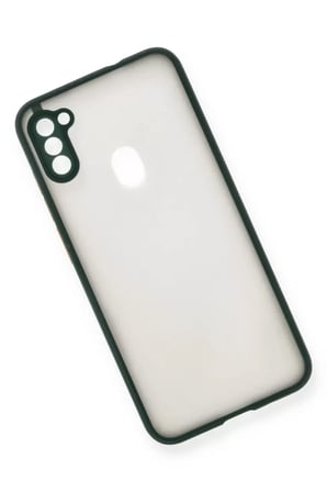 Samsung Galaxy A11 Kılıf Montreal Silikon Kapak - Yeşil