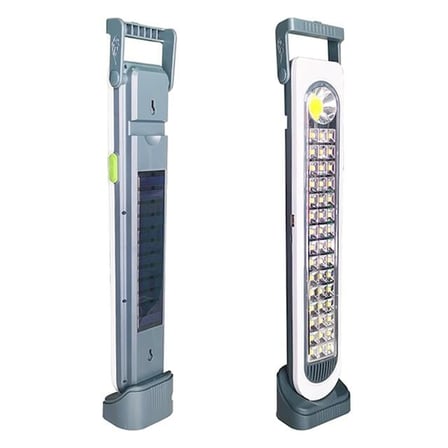 Solarlı Ve Şarjlı Işıldak 45 Ledli 45W HEL-6855T