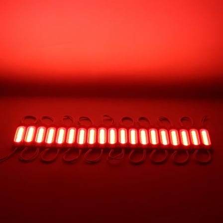 12 Volt 2 Watt Kırmızı Modül Led (68x16 Mm)