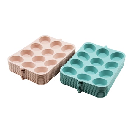 Silikon Yuvarlak Muffin Kalıbı 12 Bölmeli