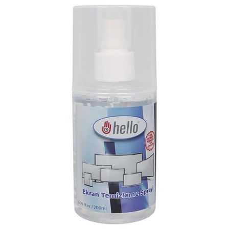 Hello HL-27270 200ML Profesyonel Ekran Temizleyici Sprey Telefon Tablet TV ve Laptop Temizleme Solüsyonu