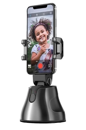 Apai Genie 360 Derece Takip Etme Özellikli Selfie Gimbal - Siyah