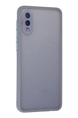 Samsung Galaxy A02 Kılıf Montreal Silikon Kapak - Gri