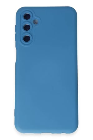 Samsung Galaxy M34 5G Kılıf Nano içi Kadife Silikon - Mavi