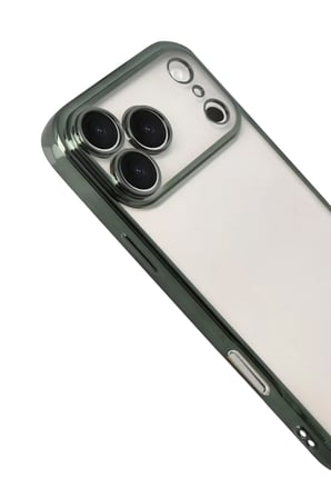Apple iPhone 17 Pro Max Razer Lensli Silikon - Yeşil